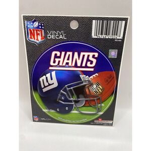NFL New York Giants Vinyl Decal Sticker Helmet‎ Football Logo Licensed